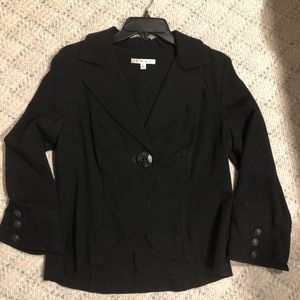 Women’s black blazer